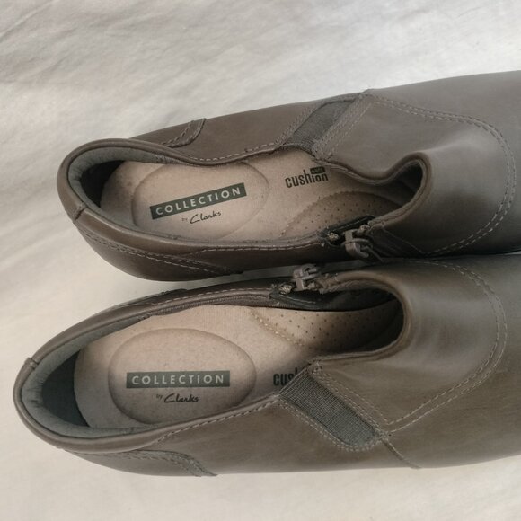 Clarks Emslie Craft Closed Toe Mules/Ankle Booties NWOT - Picture 5 of 8